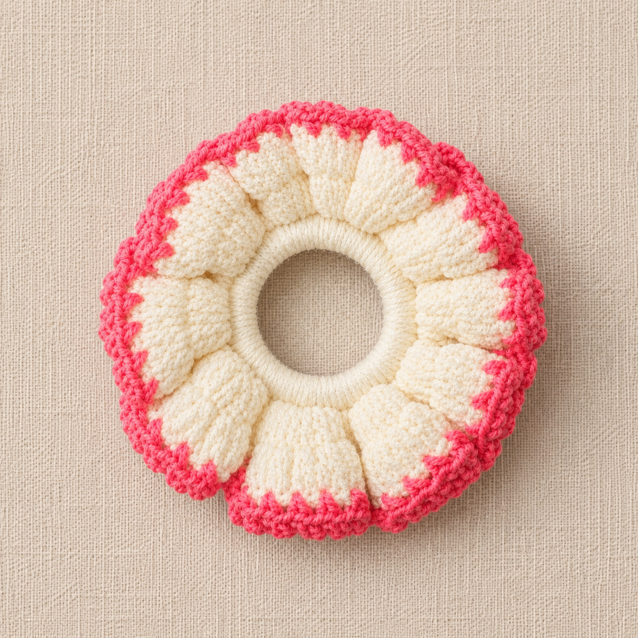 Bunai Flower Scrunchies