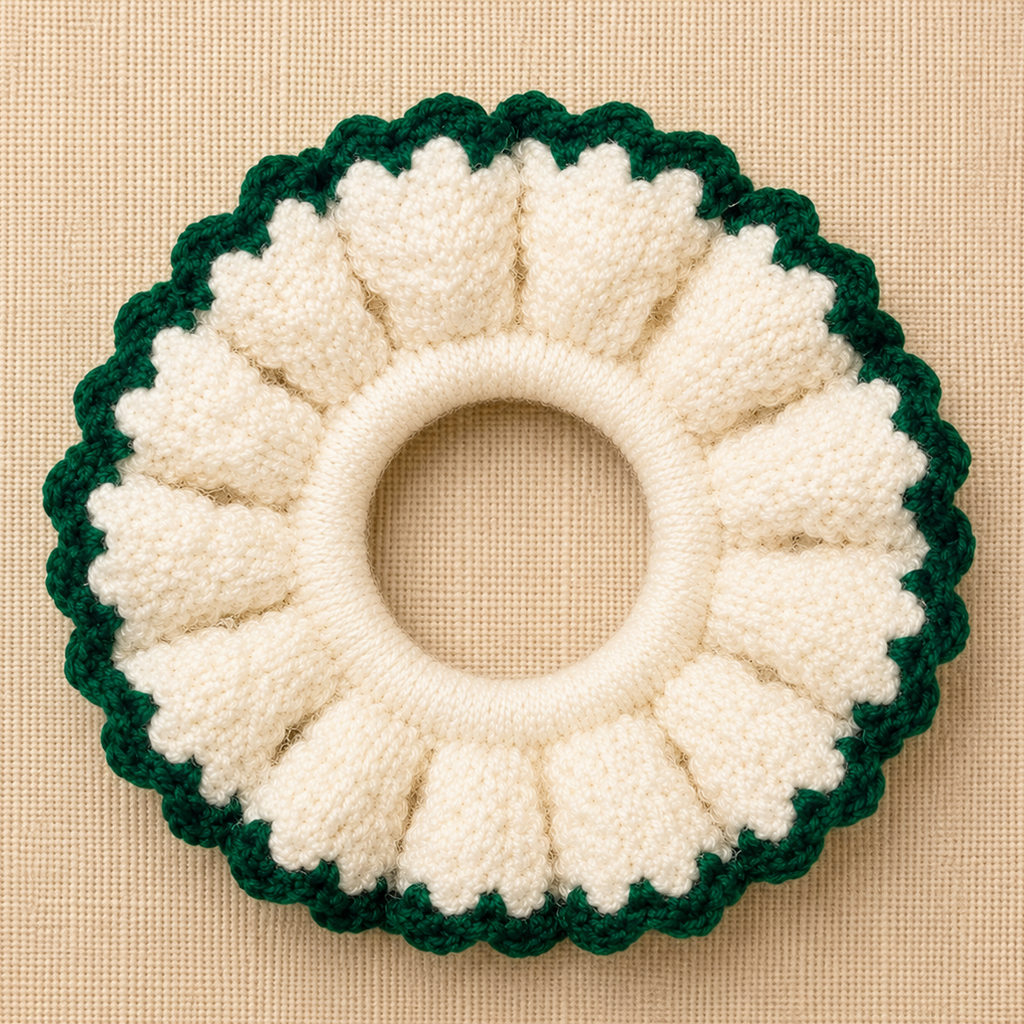 Bunai Flower Scrunchies