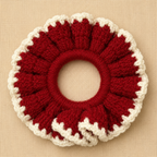 Bunai Flower Scrunchie