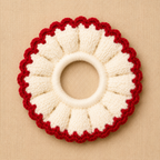 Bunai Flower Scrunchies