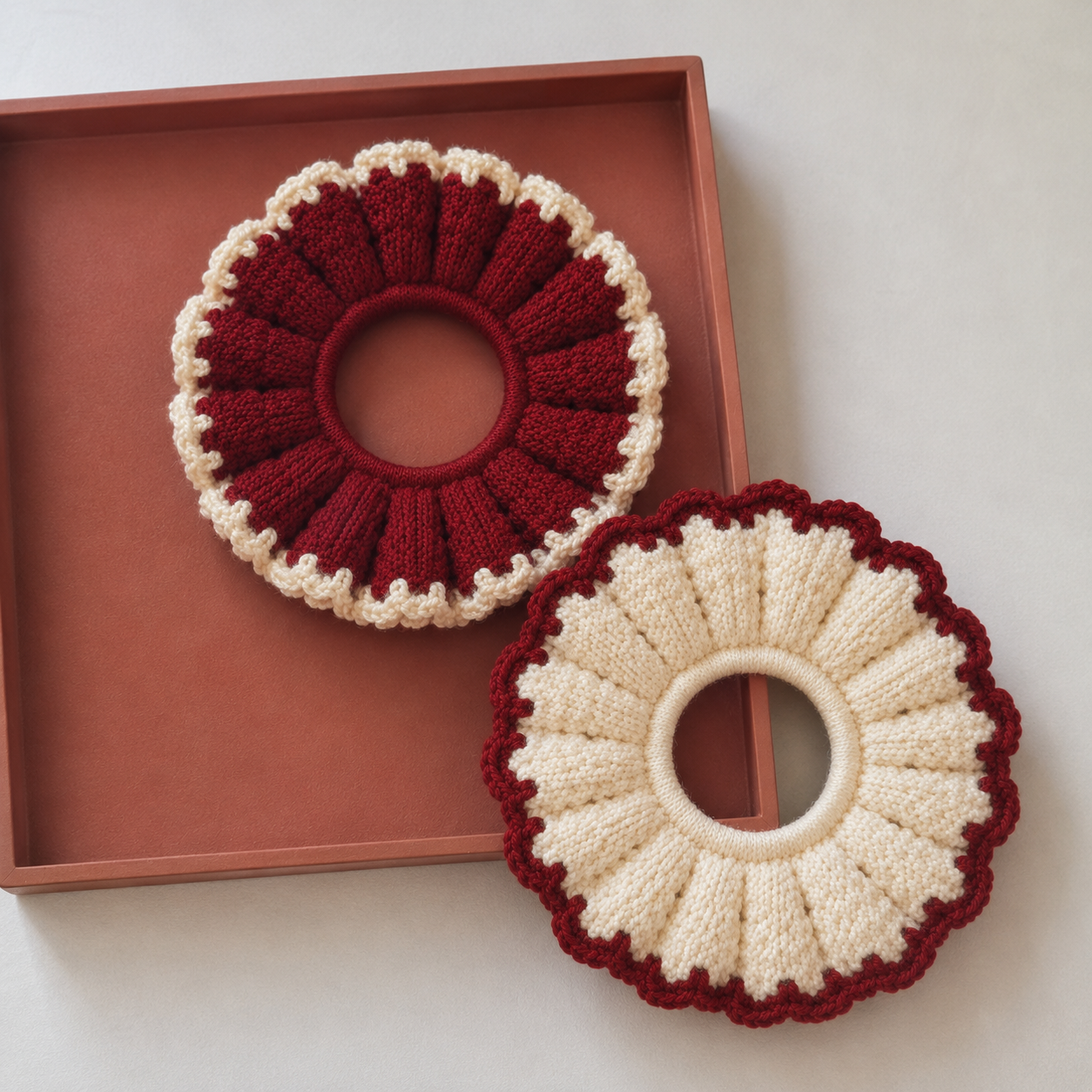Bunai Flower Scrunchies (Bundle)