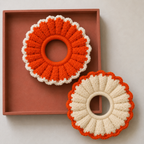 Bunai Flower Scrunchies (Bundle)