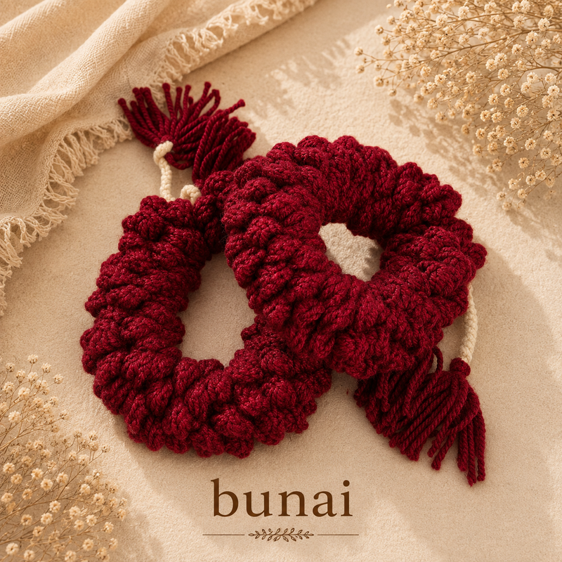 Bunai Rose Gajra